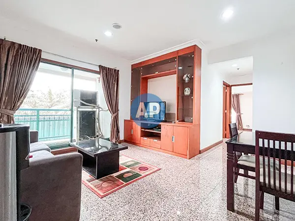 Ruang tamu unit dijual Apartemen Pavilion Sudirman Tower 1 luas 75 m2
