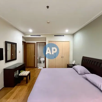 master bedroom apt pavilion jakarta unit dijual 2 kamar tidur furnish