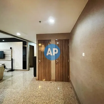 Living room kedua unit dijual Apartemen Pavilion 1 2 kamar tidur