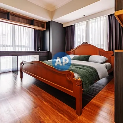 Second bedroom apartemen dekat MRT Pavilion unit 2 kamar renovasi