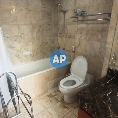 Sewa Pavilion Sudirman kamar mandi apartemen 2 kamar mandi