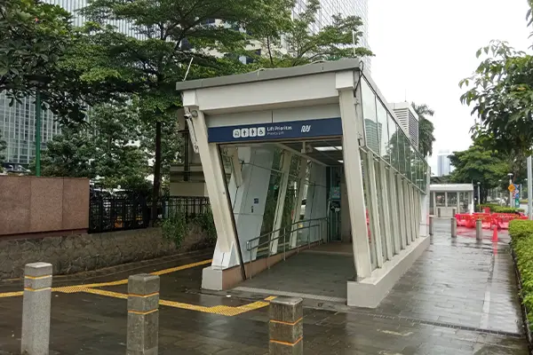 Akses transportasi Apartemen Pavilion strategis dekat MRT halte bus dan pusat bisnis Jakarta