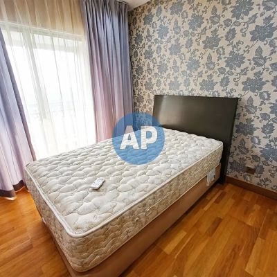 Kamar tidur kedua apartemen Pavilion siap huni