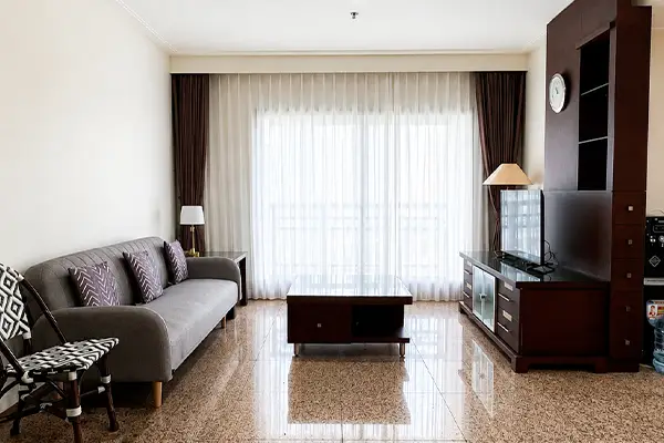 Sewa apartemen dekat Citywalk Pavilion 3 kamar tidur luas 142 m2 Tower 3 furnish