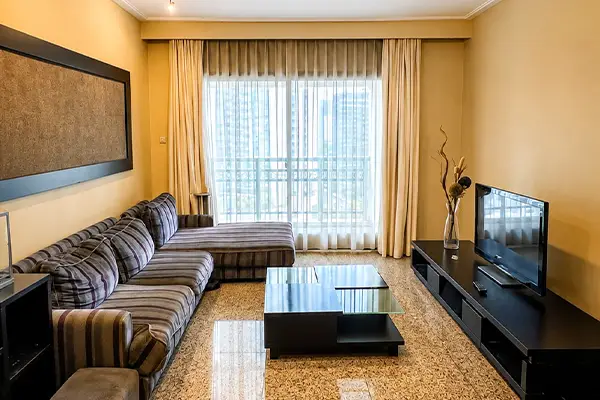 Sewa Pavilion Sudirman Jakarta unit 3 kamar tidur luas 142 m2 Tower 3 full furnish