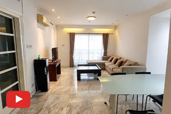 Sewa apartemen pavilion tower 2 luas 115 m2 2 kamar tidur furnish