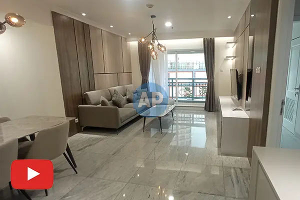 Sewa apartemen Pavilion Sudirman 2 kamar tidur 115 m2 renovasi Tower 4 full furnish