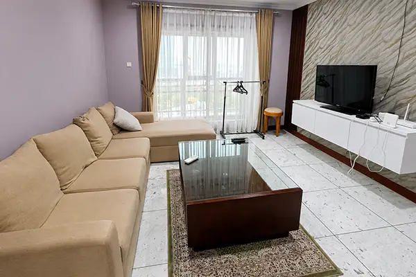 Apartemen Pavilion 2BR disewa luas 119 m2 tower 2 full furnish