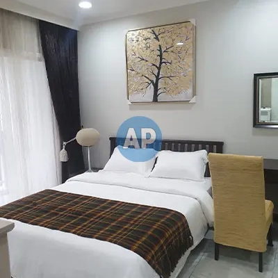 Master bedroom apartemen dekat Citywalk Sudirman Pavilion 1BR