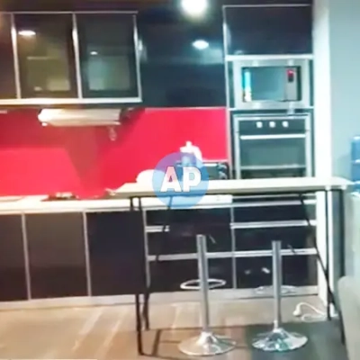 Dapur furnish apartemen dijual 1BR luas 85 m2 tower 2