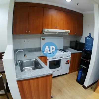 Dapur furnished Apartemen Pavilion Jakarta