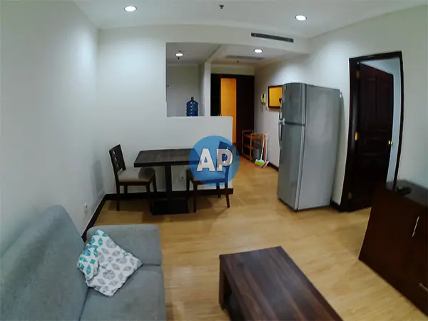 Dining room Apartemen Pavilion Jakarta furnish