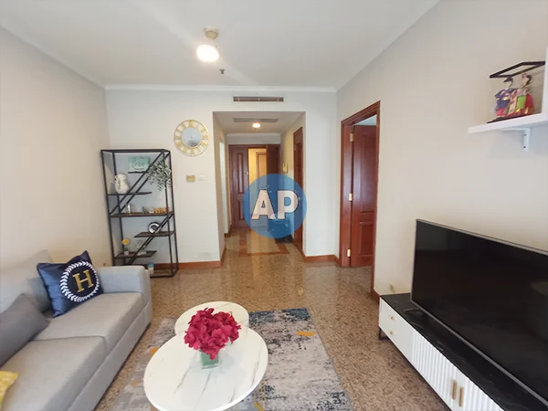 Living room Pavilion Apartment dijual 1BR tower 1 full furnish.