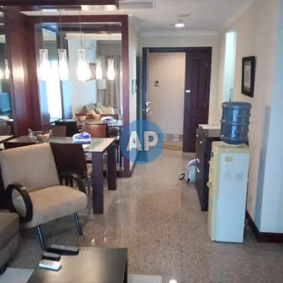 Dining room unit sewa Pavilion Apartemen 1BR 58 m2 full furnish