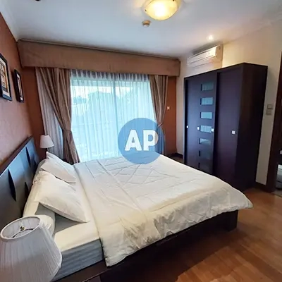 Foto kedua kamar tidur utama sewa Pavilion Apartemen 1BR 58 m2