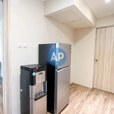 Interior dapur apartemen jakarta Pavilion 2 kamar tidur renovasi
