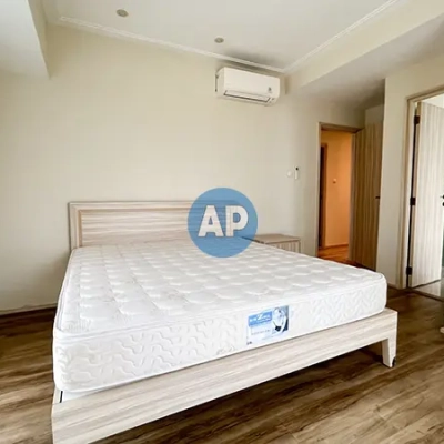 Kamar tidur master apartemen jakarta Pavilion 2 kamar tidur Tower 3 renovasi