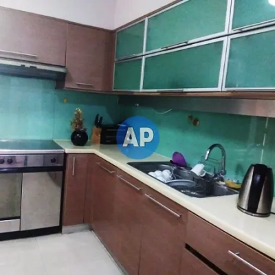 Dapur apartemen Pavilion Jakarta 3 kamar tidur tower 3 furnish
