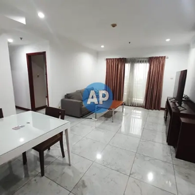 apartemen pavilion jakarta disewakan ruang keluarga modern tower 2