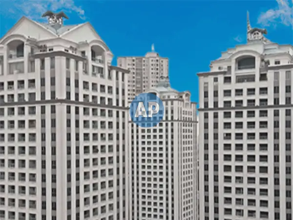 apartemen pavilion jakarta pusat view gedung mewah