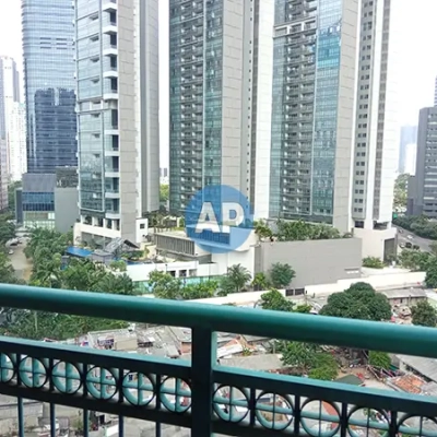 View kota dari apartemen Pavilion Jakarta 3 kamar tidur tower 3