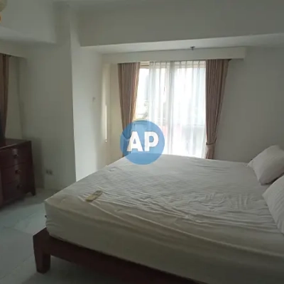 Kamar tidur utama Apartemen Pavilion Tower 2 unit sewa furnish