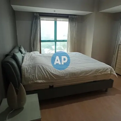 Kamar tidur utama apartemen pavilion tower 3 furnish disewakan