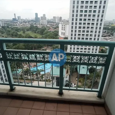 View dari unit dijual pavilion apartment tower 4