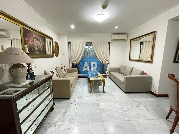 dijual pavilion jakarta unit apartemen pavilion living room tower 2 furnish