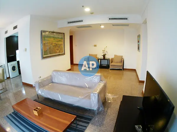 Disewakan apartemen Pavilion living room luas 115 m2 full furnish