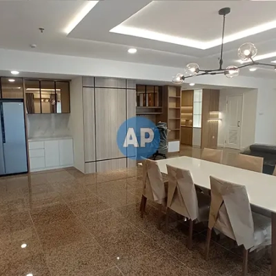 Dining room apartemen Pavilion disewakan, furnish lengkap dan renovasi.