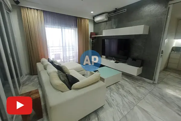 Apartemen Pavilion Jakarta disewa luas 142 m2 renovasi Tower 2