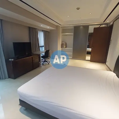 Second Bedroom Sewa Apartemen Mewah Pavilion 3BR Renovasi Kamar tidur kedua unit sewa apartemen mewah Pavilion 3 kamar tidur