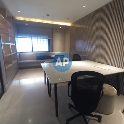 Study Room Sewa Apartemen Mewah Pavilion 3BR Renovasi Ruang kerja atau study room apartemen Pavilion disewakan 3 kamar tidur