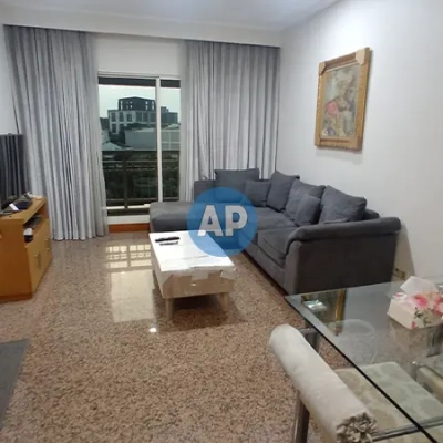 Interior ruang tamu sewa apartemen Pavilion 1BR tower 3 luas 58 m2