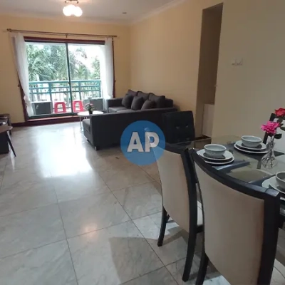 sewa apartemen pavilion 2br living room modern tower 4