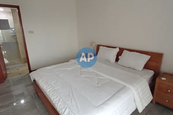 Kamar tidur utama sewa 3BR Apartemen Pavilion