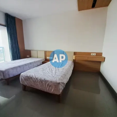 Kamar tidur kedua apartemen pavilion 3 kamar luas 142 m2