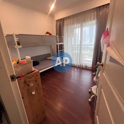 kamar tidur ketiga apartemen pavilion jual 3br renovasi