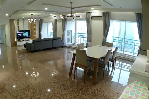 Pavilion Apartemen Sewa 4 Kamar, luas 220 m2, tower 1
