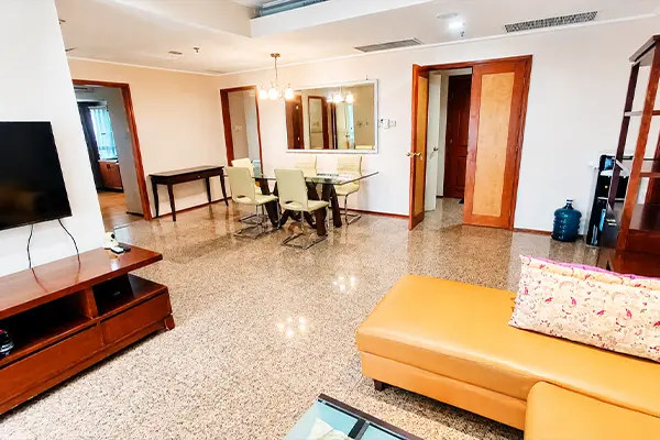 Apartment Pavilion sewa 3 kamar furnish siap huni Jakarta