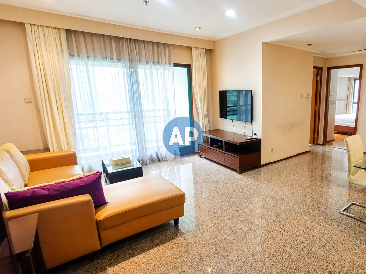 Apartment Pavilion Sewa 3 Kamar Living Room 2 Interior ruang tamu Apartment Pavilion sewa 3 kamar fully furnish