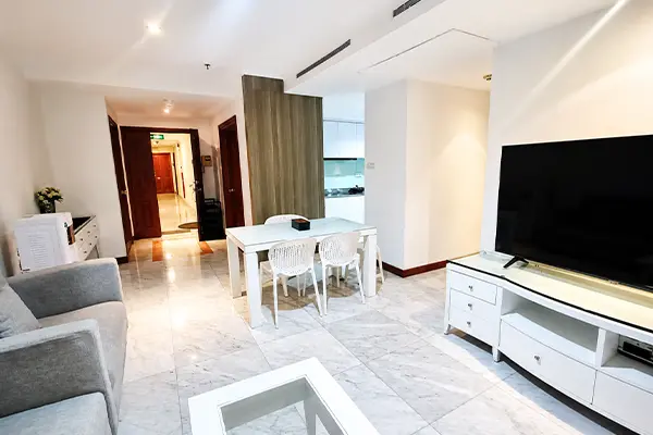 Apt Pavilion Sudirman 2 kamar tidur full furnish luas 75 m2