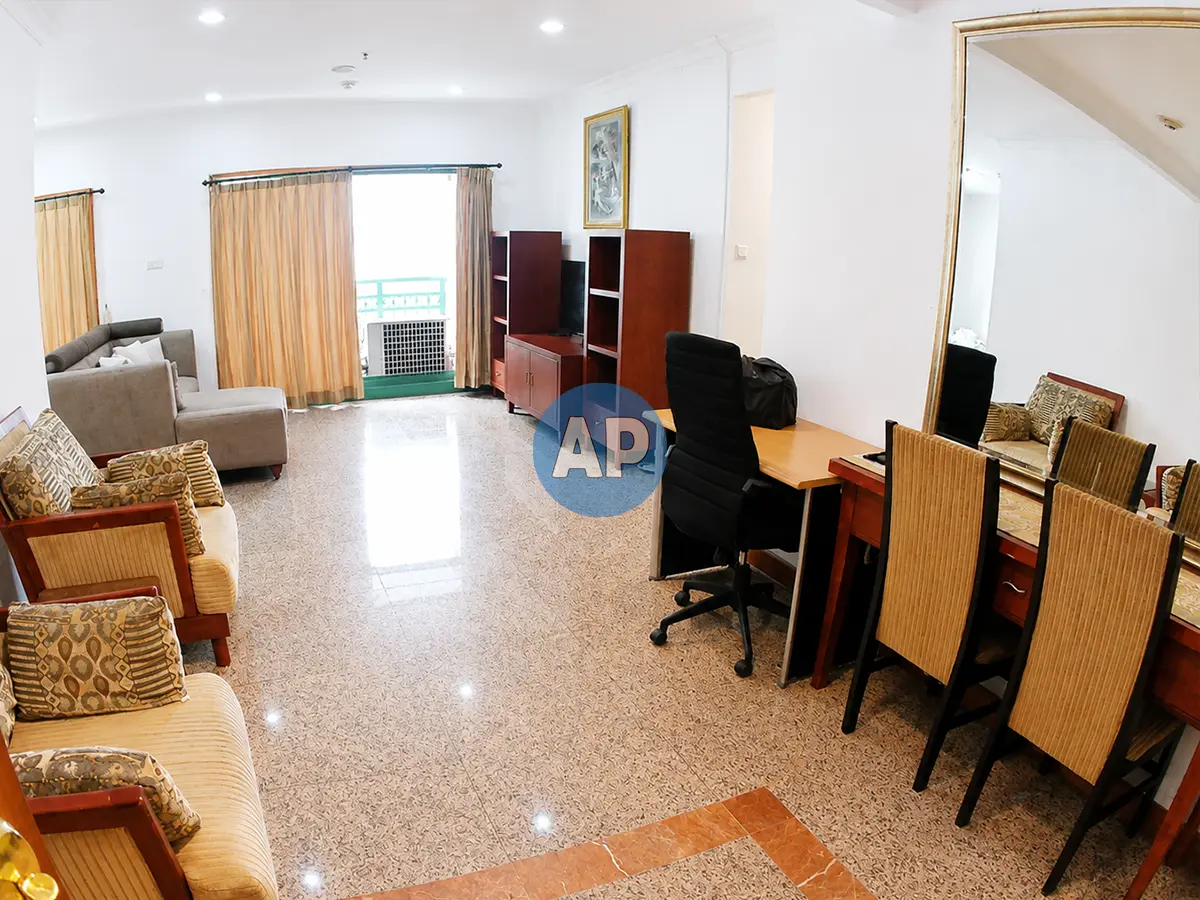 Living room apartemen Pavilion Jakarta 2BR full furnish