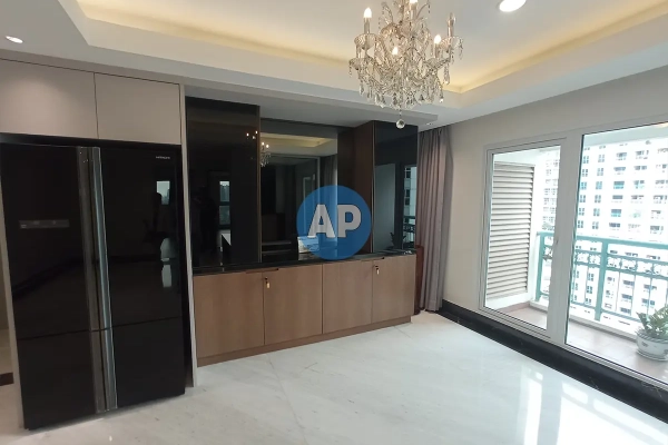 Jual Apartemen Pavilion 3BR Living Room 2 Ruang keluarga Apartemen Pavilion 3BR semifurnish
