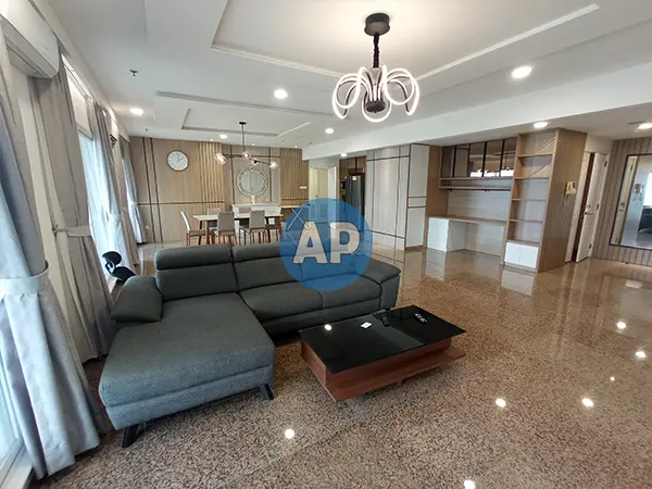 Living room Apartemen Pavilion Tower 1 dijual luas 220 m2