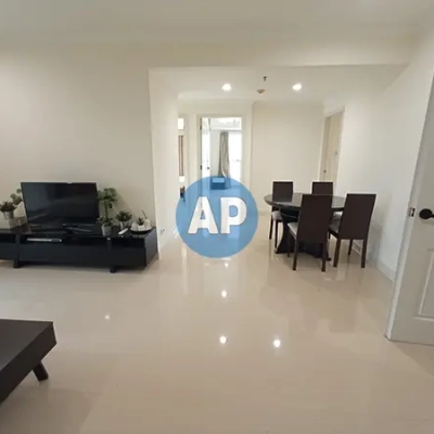 Ruang keluarga Apartemen Pavilion 3 kamar sewa full furnish