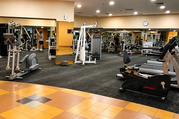 fitness center apartemen pavilion