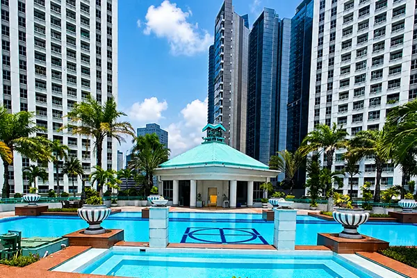 kolam rengang apartemen pavilion jakarta fasilitas premium di jakarta pusat