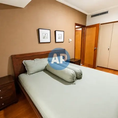 Kamar tidur utama Apartemen Pavilion 2 kamar